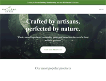 Tablet Screenshot of naturalimmix.com